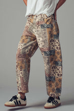 Multi Boho Patchwork Wide Leg Urban Daizy Pants