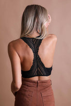 Black Lace Racerback Bralette