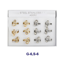 Stainless Steel Twist Ring