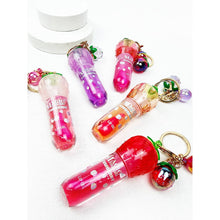 Strawberry Charm Keychain Lip Gloss Set: PINK MULTI / ONE(12)