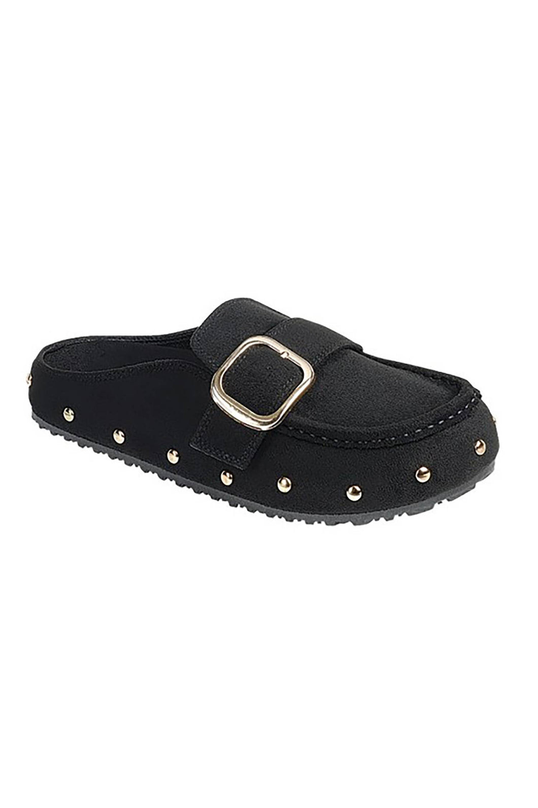 FL-LONDRES-04 - Women's, Slide Flat Clog: Black / 18B: 6(1)-6.5(1)- 7(2)-7.5(2)-8(3)-8.5(3)-9(3)-10(3)