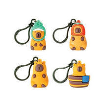 CAPYBARA BACKPACK BUDDY KEYCHAIN   24/BG