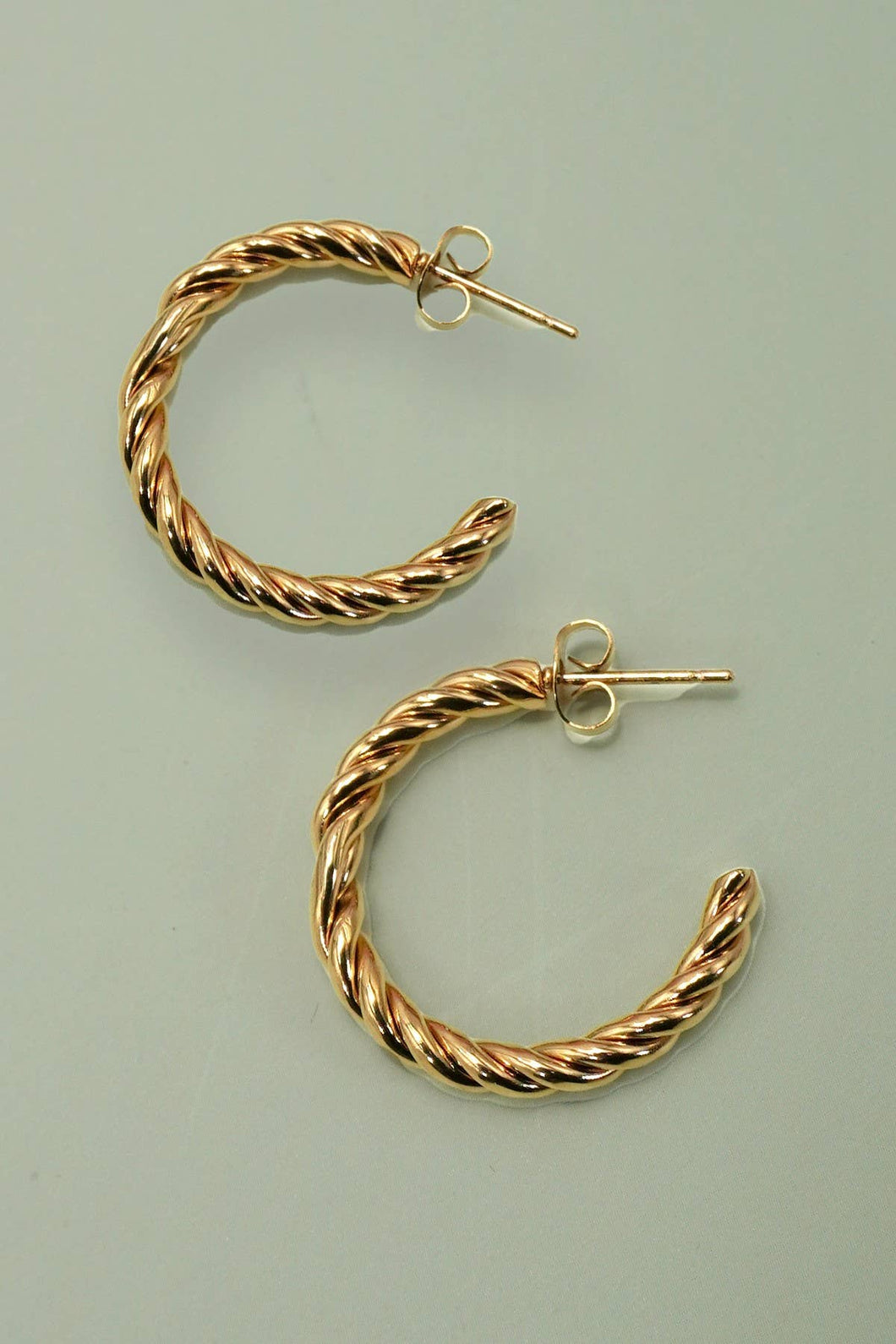 Gold Free Hoop Earrings
