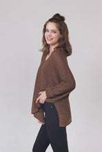 Brown Lightweight Knit Top