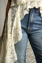 Ivory Lace Hi Low Cami