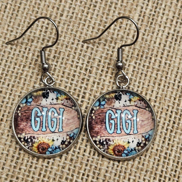 Gigi Earrings - Handmade, Southwest Style, Stainless Steel