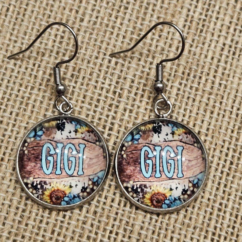 Gigi Earrings - Handmade, Southwest Style, Stainless Steel