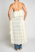 Ivory Lace Hi Low Cami