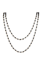 Crystal Beaded Alloy Necklace