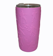 Elvis Stainless Steel Thermos With Silicone Sleeve - Pink