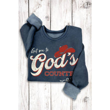 Mineral Black Get Me to Gods Country Mineral Graphic Sweatshirt