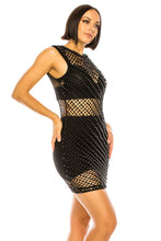 Black Pearl Fishnet Beach Dress