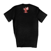 Martini Santa Rhinestone Graphic Christmas Tees