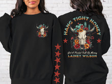 Black Western Hang On Tight Hoodie