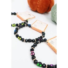 Colorful Halloween Theme Skull Bracelet: MIX COLOR / ONE(12)