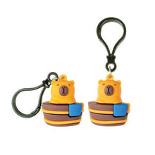 CAPYBARA BACKPACK BUDDY KEYCHAIN   24/BG