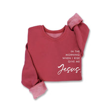 GIVE ME JESUS MINERAL SWEATSHIRTS: Mineral Black