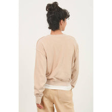 Drop Shoulders Crewneck HYFVE Sweatshirt: Dark Green