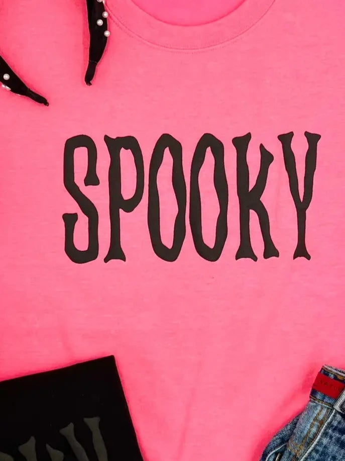 Spooky Puff Pink Tee