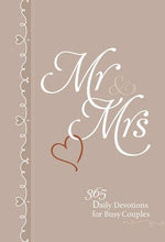 Mr & Mrs (Devotional for Couples, Valentine's Day Gifts)