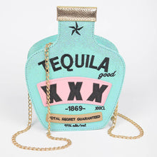 Black We Love Tequila Clutch