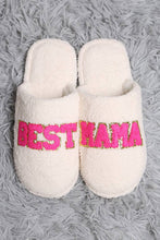 Sequined Best Mama Winter Sleepers: Pink