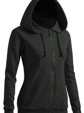 Charcoal Lightweight Thin Zip-Up Hoodie Jacket