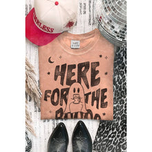 Mineral Beige Here for the Booos Graphic Tee