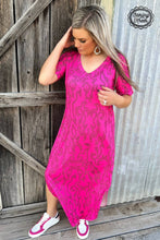 Pink Cowgirls Like Us Maxi Dress