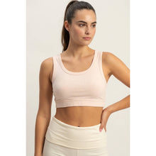 Pastel Pink Cropped Tank Top