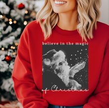 Heather Green Believe In The Magic Of Christmas Crewneck Sweatshirt