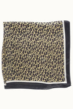 Leopard "So Silky" Satin Neckerchief Scarf, Versatile,