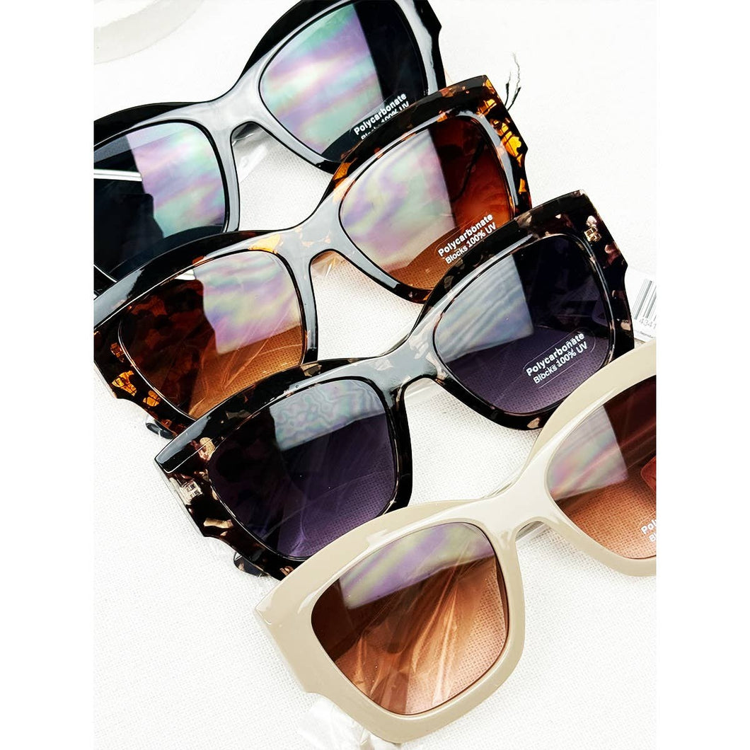 Elena Fashion Shades Sunglasses: MIX COLOR / ONE(12)