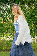 White Button-Down Blouse