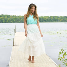 Maxi Skirt Solange Embroidered Eyelet Paneled