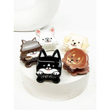 Premium Quality Mini Puppy Hair Claw Clip: MIX COLOR / ONE(12)