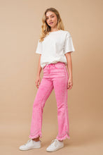 Blue B Destressed Bottom Edge w/ Rhinestone Jeans: MED DENIM