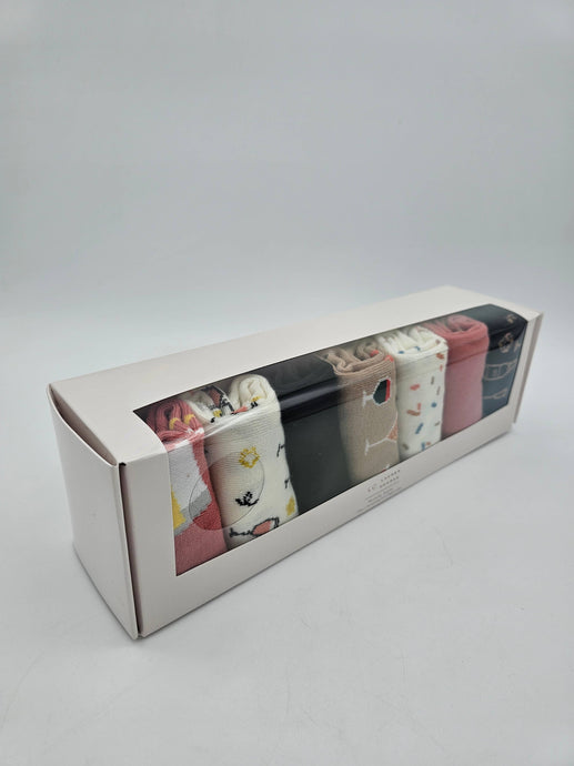 Women’s Lauren Conrad Cocktail No-Show Socks 7-Pack Gift Box
