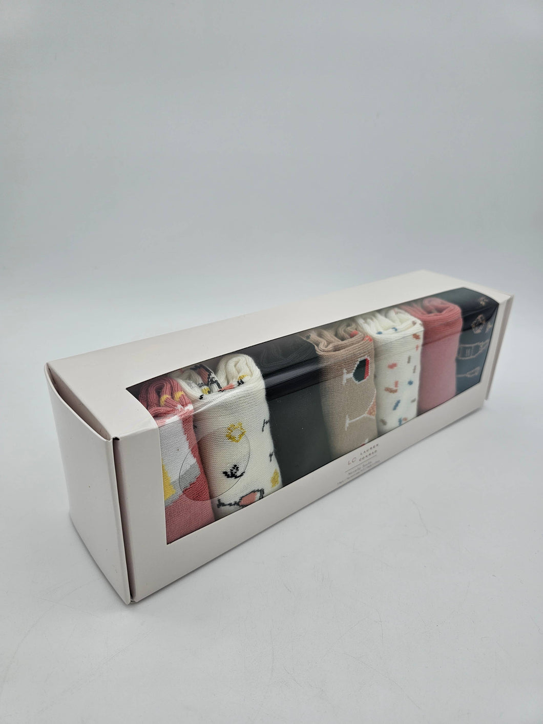 Women’s Lauren Conrad Cocktail No-Show Socks 7-Pack Gift Box