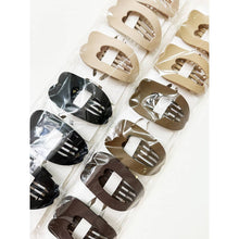 Neutral Tones of Flat Hair Claw: MIX COLOR / ONE(12)
