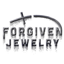 Nail Cross Pendant Gunmetal Color Finish Dark Chain Necklace