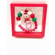 Christmas Theme Bracelet with Matching Ring: MIX COLOR / ONE(12)