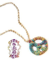 Dream Believer Phatty Hemp Peace Sign Necklace