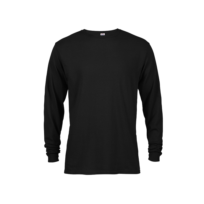 Black Long Sleeve Box T Shirt 3/19/24 8254