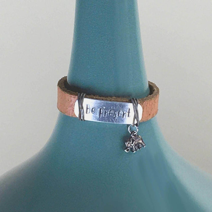 Be Present Bracelet with Charm