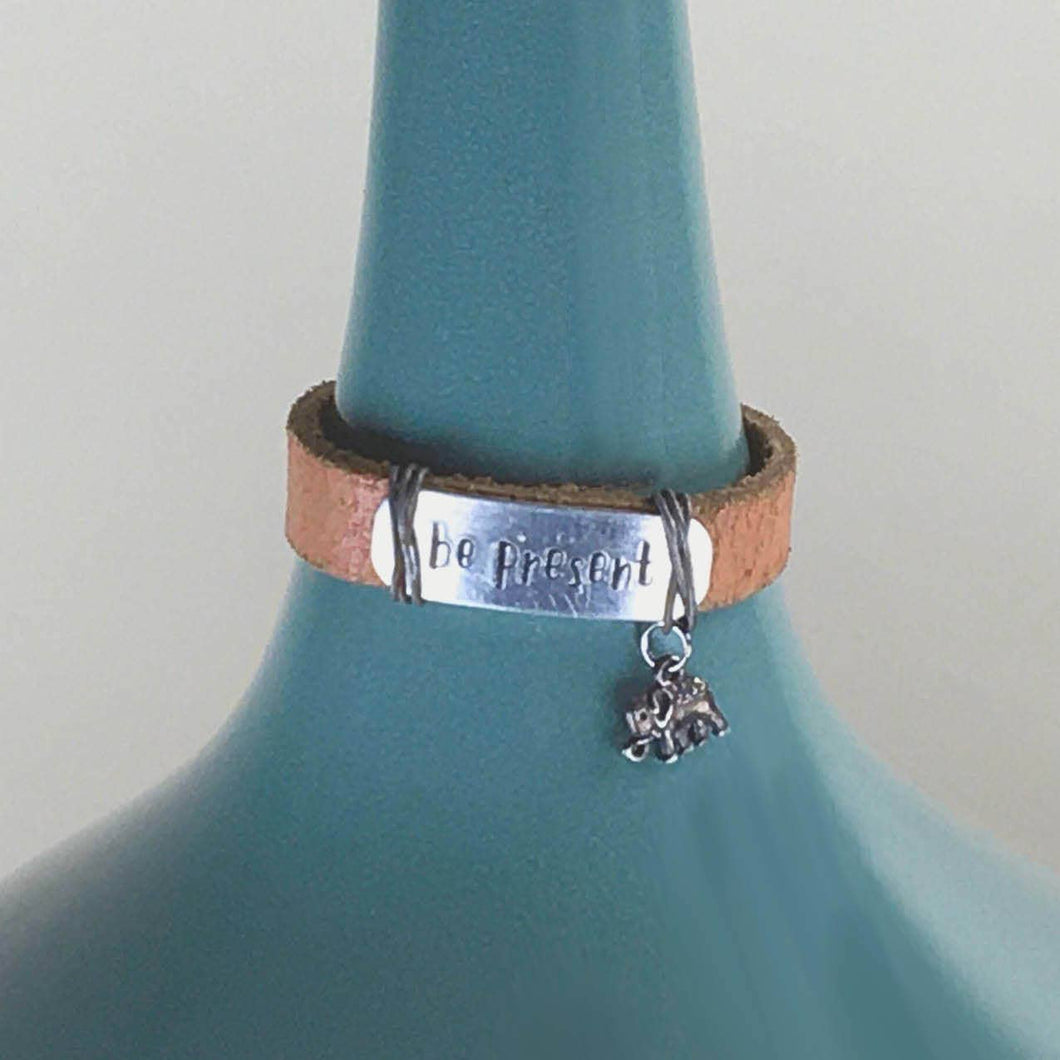 Be Present Bracelet with Charm