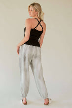 Black Rhinestone Elastic Waistband Davi & Dani Joggers