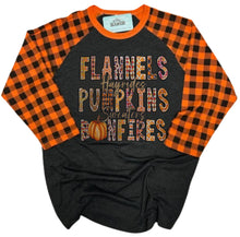 Flannel, Pumpkins, Bonfire... Hayrides Rhinestone Fall Tee