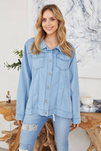 Long Sleeve Button Down Shirt Venti Jacket with Sequins