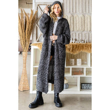 Oatmeal Hooded Long Sleeve Oli+Hali Cardigan